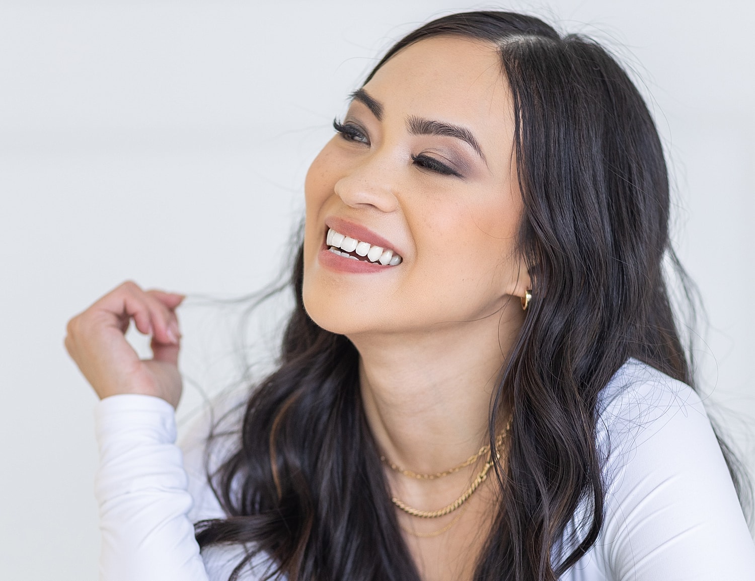 Skincare treatment in a professional setting.